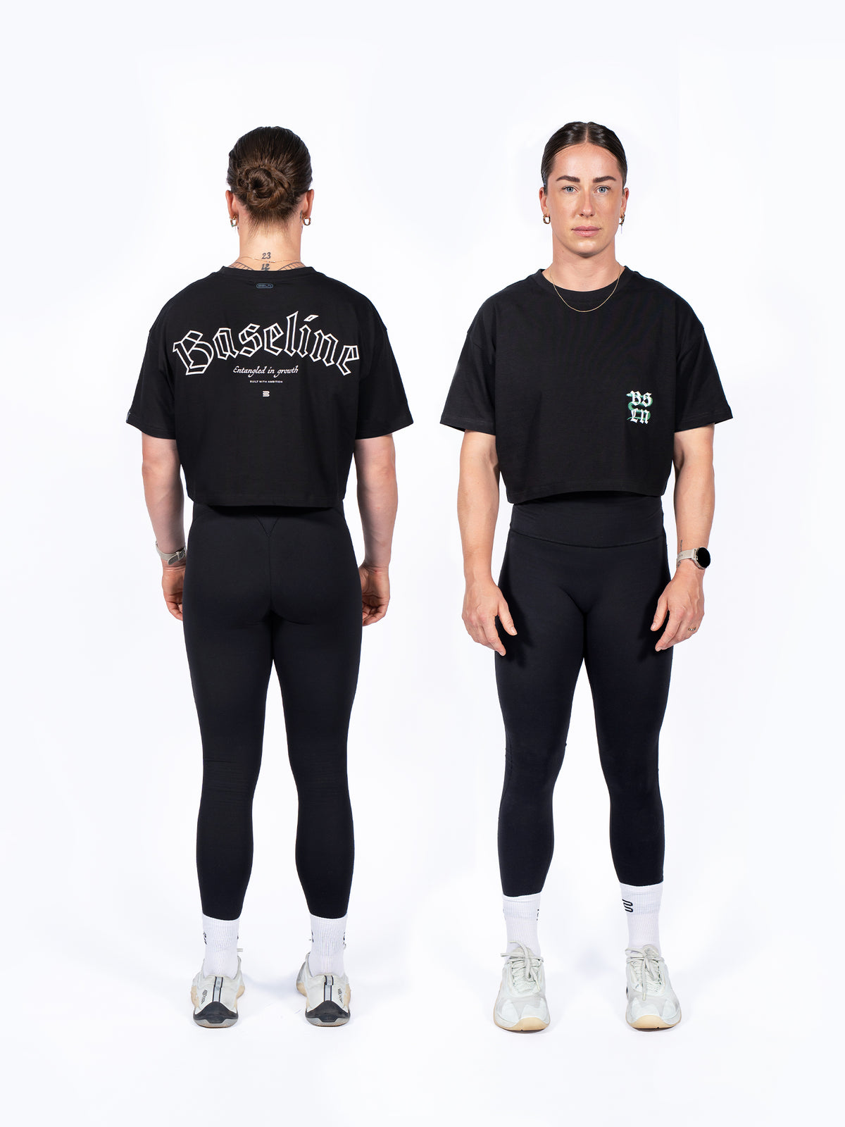 Entangled Cropped Tee